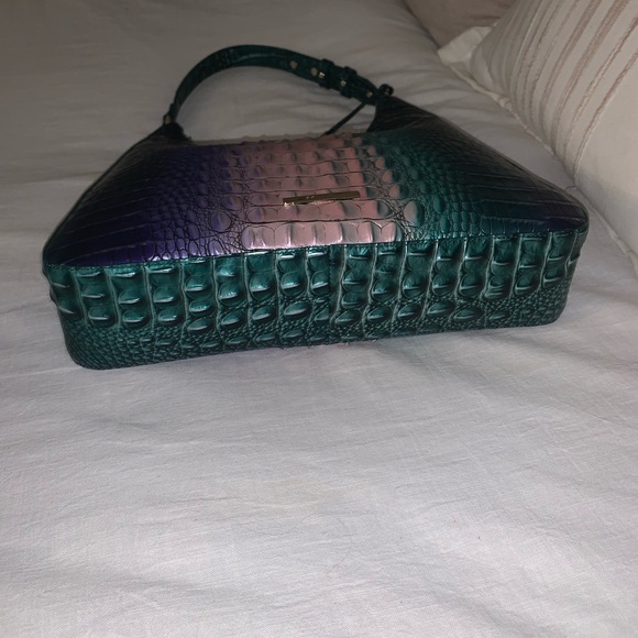 Brahmin Tabitha Enchanted Melbourne purse- green purple pearly pink-FINAL PRICE - Picture 6 of 6